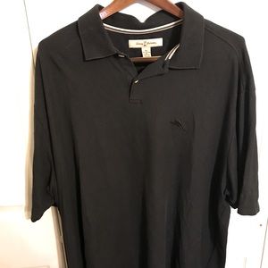 Tommy Bahama Black Polo